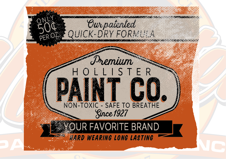 Orange Crush-White — Hollister Paint Company
